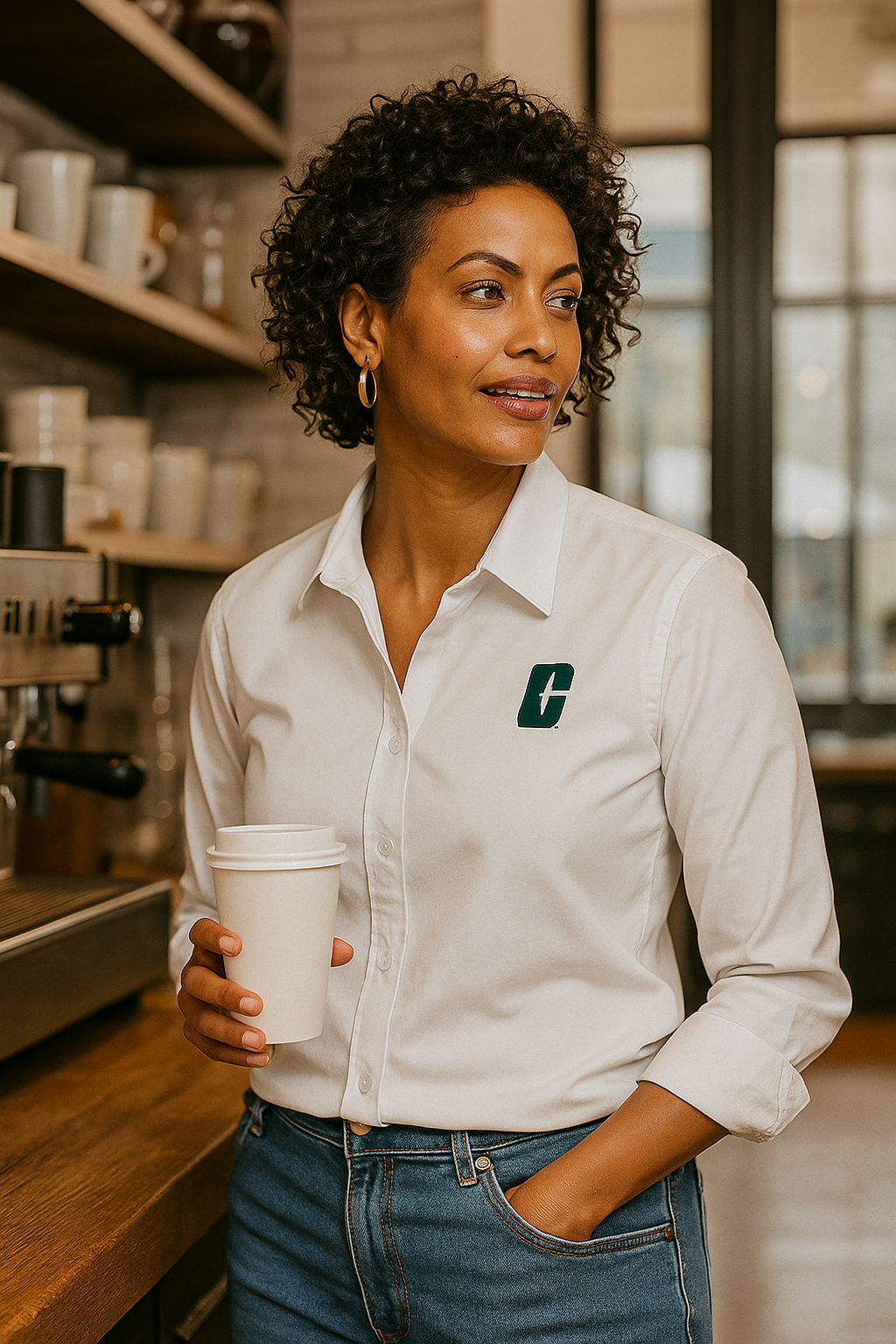 Brooks Brothers All-in-C Casual Oxford - Women's