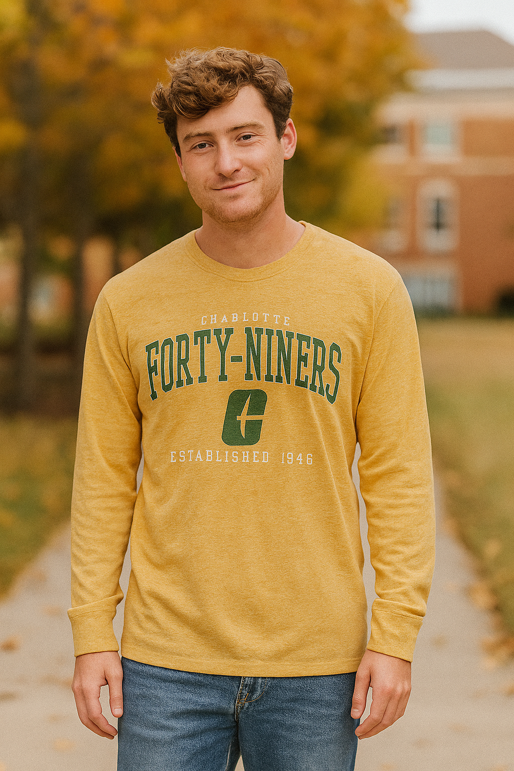 Gold Rush Long Sleeve Tee - by League Brand