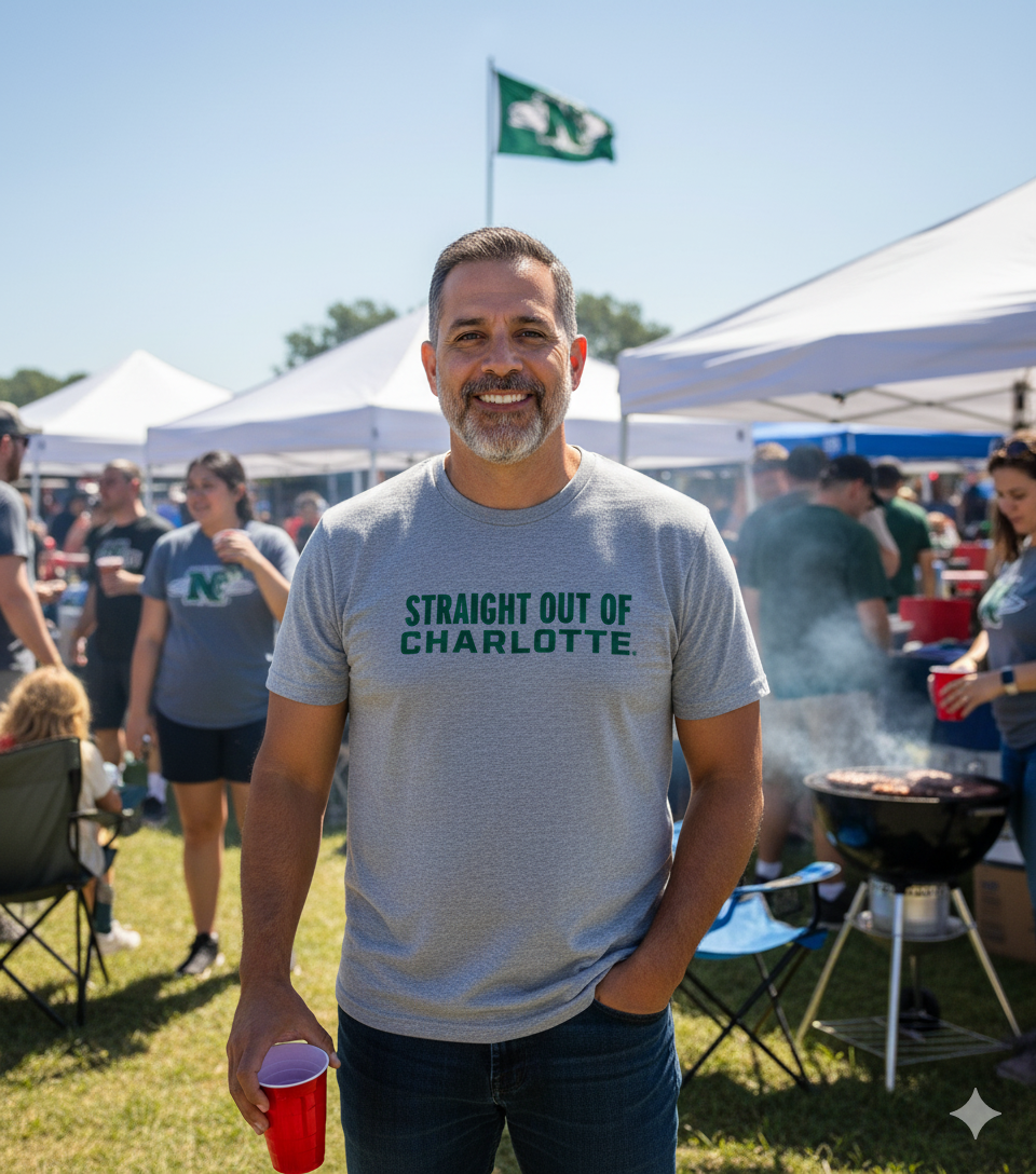 Straight Out of Charlotte Ultra Soft Crew Neck