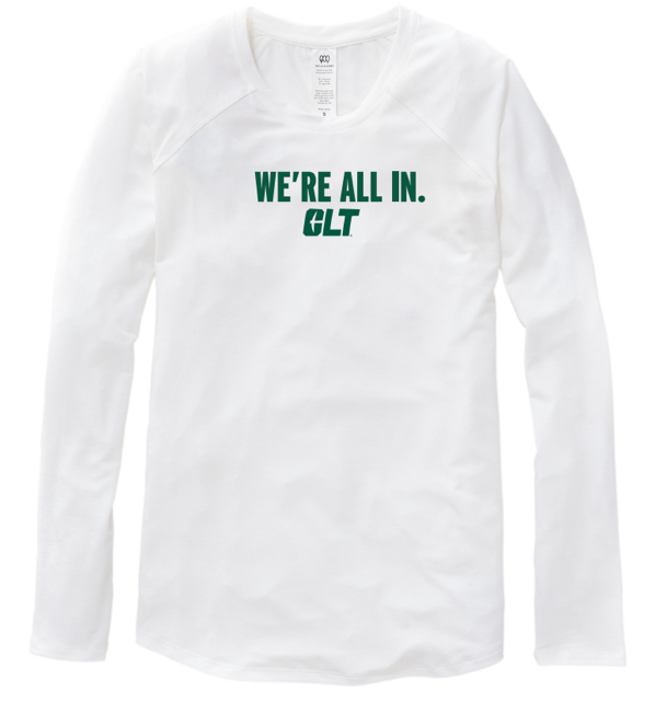 We're All In Women's Long Sleeve Tee